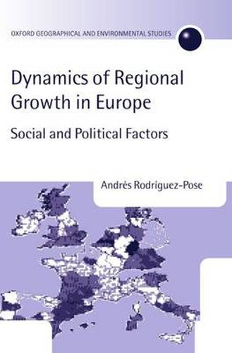 Cover image for Dynamics of Regional Growth in Europe: Social and Political Factors