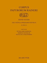 Cover image for The Vienna Epigrams Papyrus: (G 40611)