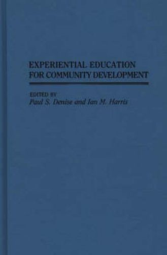 Cover image for Experiential Education for Community Development