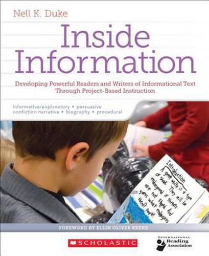 Cover image for Inside Information: Developing Powerful Readers and Writers of Informational Text Through Project-Based Instruction