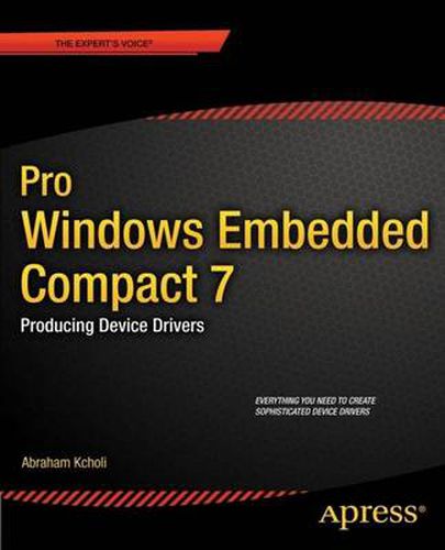 Cover image for Pro Windows Embedded Compact 7: Producing Device Drivers