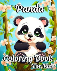 Cover image for Panda Coloring Book For Kids