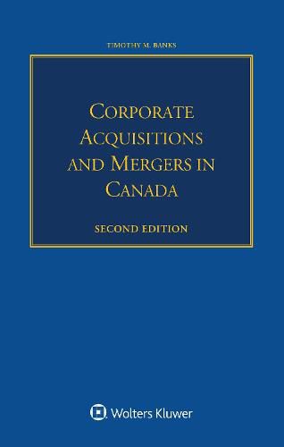 Cover image for Corporate Acquisitions and Mergers in Canada