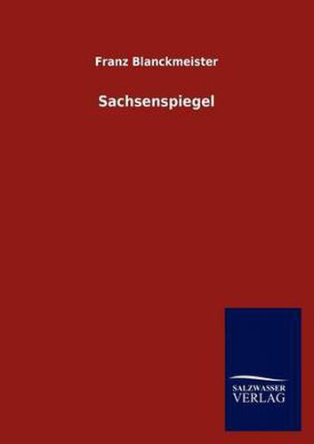 Cover image for Sachsenspiegel