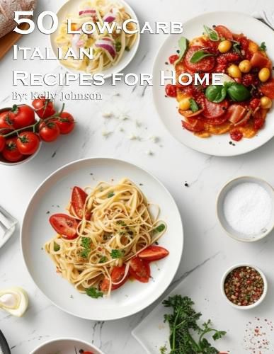Cover image for 50 Low-Carb Italian Cuisine Recipes for Home