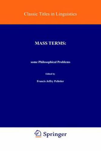 Mass Terms: Some Philosophical Problems