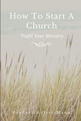 Cover image for How To Start A Church