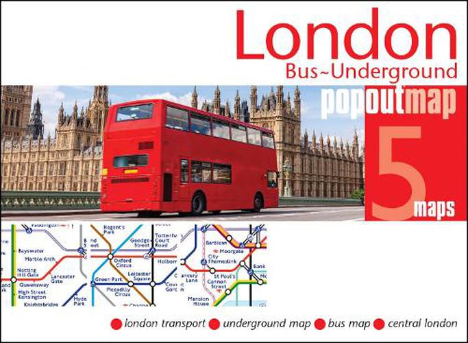 London Bus and Underground PopOut Map