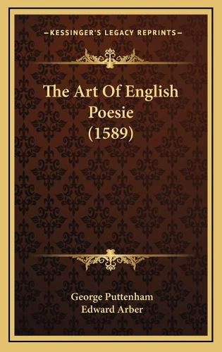 Cover image for The Art of English Poesie (1589)