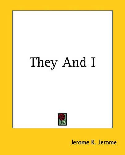 Cover image for They And I