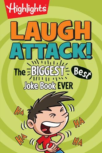 Cover image for Laugh Attack: The BIGGEST, Best Joke Book EVER!