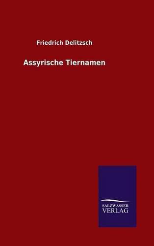 Cover image for Assyrische Tiernamen