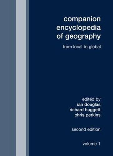 Cover image for companion encyclopedia of geography: from local to global