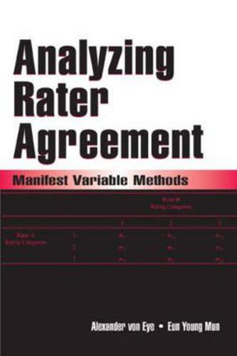 Cover image for Analyzing Rater Agreement: Manifest Variable Methods