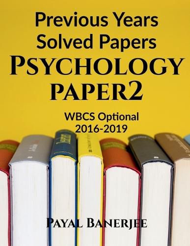 Cover image for Previous Years Solved Papers-Psychology Paper 2