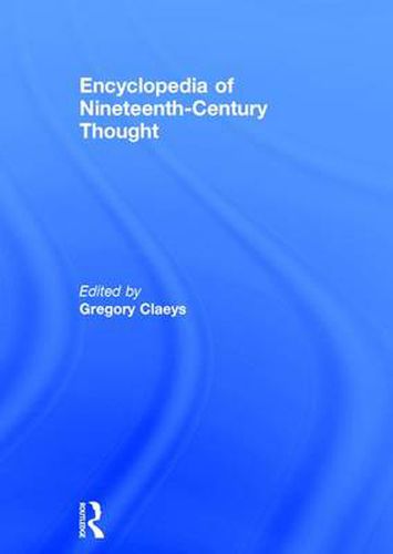 Cover image for Encyclopedia of Nineteenth Century Thought