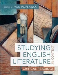 Cover image for Studying English Literature in Context: Critical Readings