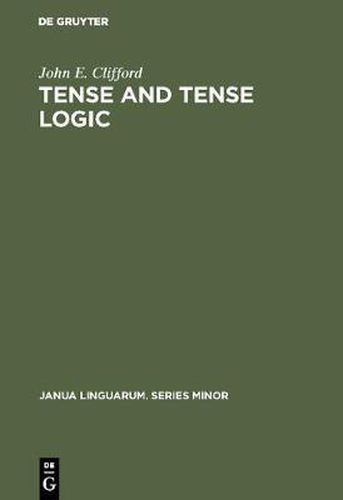 Cover image for Tense and Tense Logic