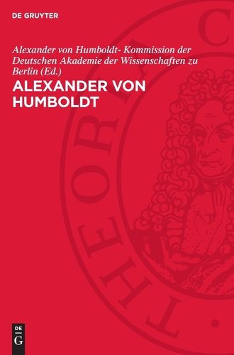 Cover image for Alexander Von Humboldt