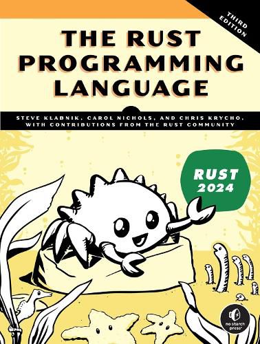 Cover image for The Rust Programming Language, 3rd Edition