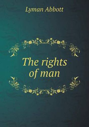 Cover image for The Rights of Man