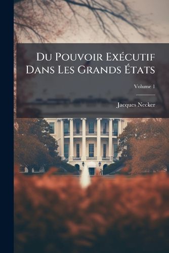 Cover image for Du Pouvoir Ex Cutif Dans Les Grands Tats, Volume 1