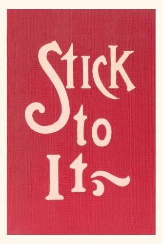 Cover image for Vintage Journal Stick to It