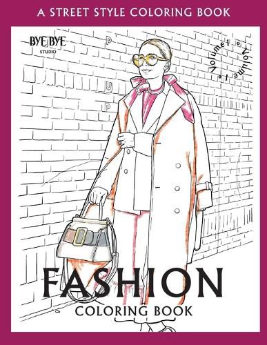 Cover image for FASHION COLORING BOOK - Vol.1