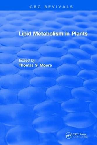 Cover image for Lipid Metabolism in Plants