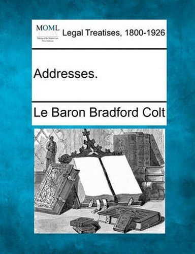 Cover image for Addresses.