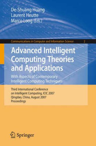 Cover image for Advanced Intelligent Computing Theories and Applications: With Aspects of Contemporary Intelligent Computing Techniques