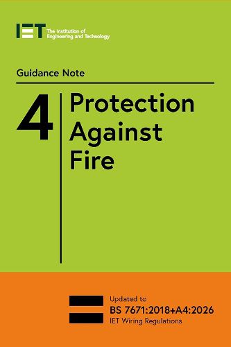 Cover image for Guidance Note 4: Protection Against Fire