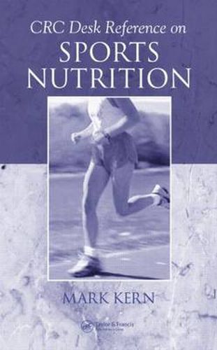 Cover image for CRC Desk Reference on Sports Nutrition