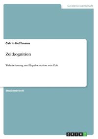 Cover image for Zeitkognition