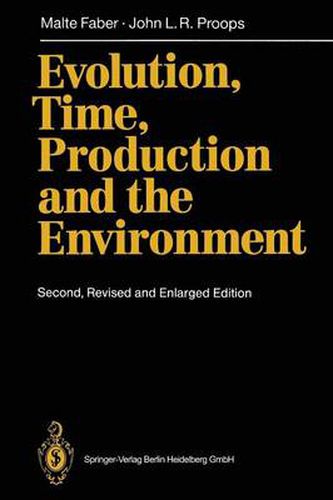 Cover image for Evolution, Time, Production and the Environment