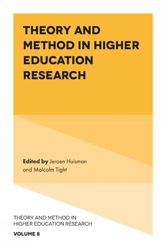 Cover image for Theory and Method in Higher Education Research