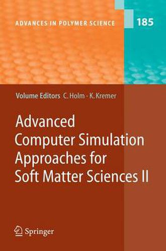 Cover image for Advanced Computer Simulation Approaches for Soft Matter Sciences II