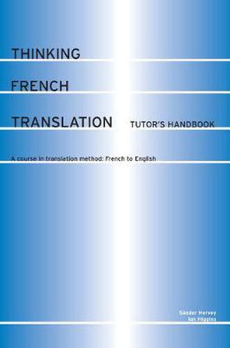 Cover image for Thinking French Translation