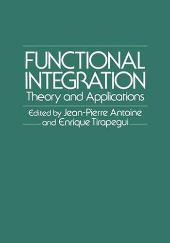 Cover image for Functional Integration: Theory and Applications