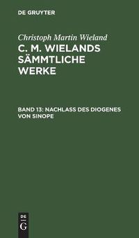 Cover image for Nachlass des Diogenes von Sinope