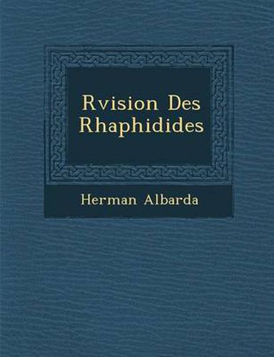 Cover image for R Vision Des Rhaphidides