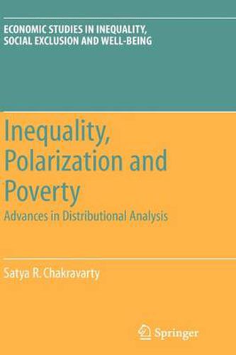 Cover image for Inequality, Polarization and Poverty: Advances in Distributional Analysis