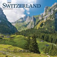 Cover image for Switzerland 2020 Square Wall Calendar