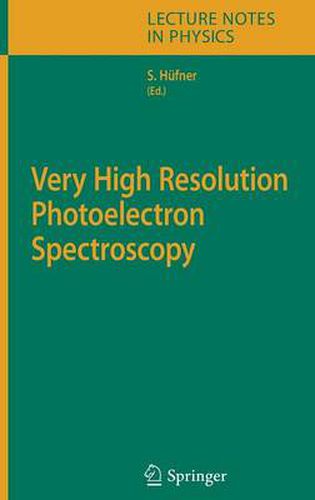 Cover image for Very High Resolution Photoelectron Spectroscopy