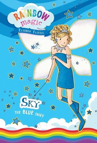 Cover image for Rainbow Magic Rainbow Fairies Book #5: Sky the Blue Fairy