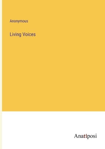 Cover image for Living Voices