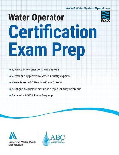 Cover image for Water Operator Certification Exam Prep Handbook