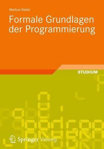 Cover image for Formale Grundlagen der Programmierung