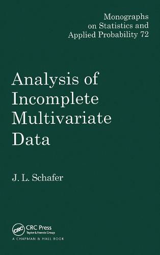 Cover image for Analysis of Incomplete Multivariate Data