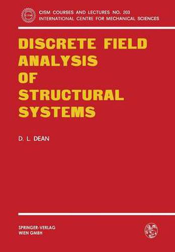 Cover image for Discrete Field Analysis of Structural Systems